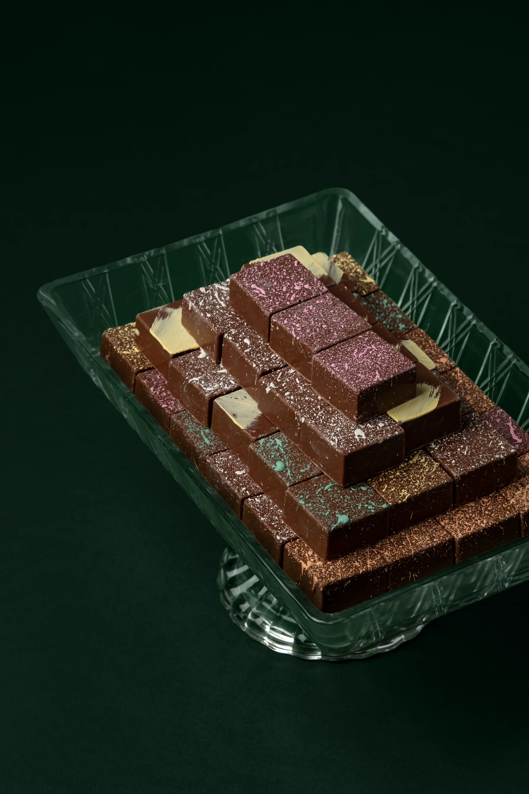 The Pedestal Chocolate Tray